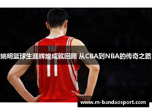 姚明篮球生涯辉煌成就回顾 从CBA到NBA的传奇之路